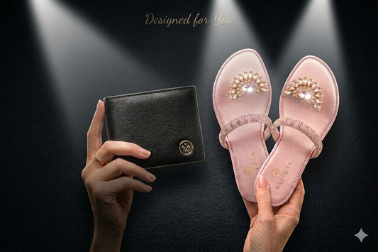 pink foot wear